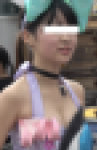 美少女ダンサーちゃん、ボリューム満点のおっぱいがはみ出したまま踊ってる♪