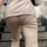 【むっちむちのエロ尻！】隠そうとしても隠しきれない豊満なクソエロい肉尻！クッキリパンティーラインがエロい！【639】