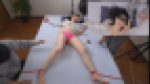 脇の下と足裏が完全にツボな女子の悶絶顔