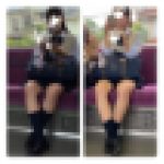 特典付き　JK風S級制服美女の対面エロ過ぎるミニスカ生脚303