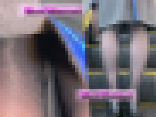 【Pcolle限定】魅惑のCAさんP1☆スレンダー青組CAさんをスカートめくり！素晴らしい眺めに大悶絶^