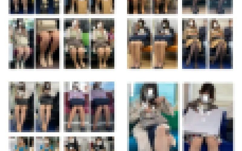 福袋企画　豪華16名の美人お姉さんの対面エロ過ぎるパンスト美脚564