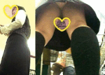 買い物中OLのパンチラ 　52 (広角レンズ）
