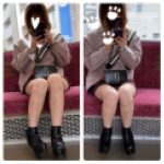 三角パンチラ　脚フェチ422  S級美人お姉さんの対面エロ過ぎる生足美脚