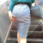 【デカ尻ムチムチOL】レースで透けそうな感じのドエロいセクシーOLの美尻を公開！歩く度のムニムニ感が淫乱女を決定【657】