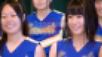 アイドル顔負けのチアガール達！かわいい子の紺アンスコに狙い打ち！チア部バトン部の文化祭ステージ２日目（２／５）