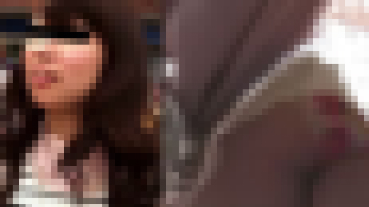 【顔出し】都会の美女のパンティ171