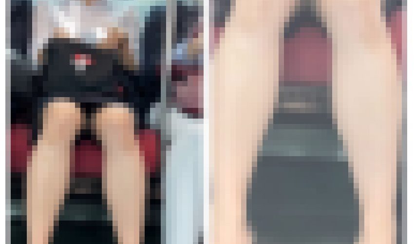 脚フェチ435  超絶S級リクスー美人女子大生の対面エロ過ぎるパンスト美脚