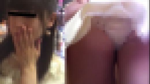 【顔出し】都会の美女のパンティ176