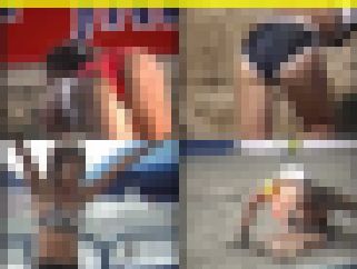2584／「挑み撮り・無敵のビーチバレー（１）」