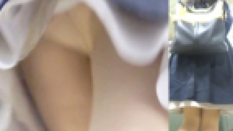 パンチラ盗撮 OLさん ベージュ色のパンツを激写