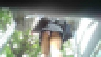 階段パンチラ④