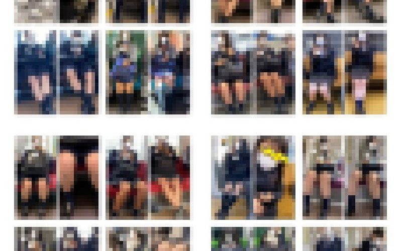 総尺９０分の長編　豪華16名のJK風制服私服美女の対面エロ過ぎる生足美脚32
