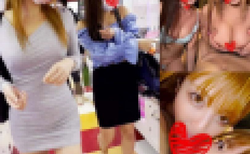 パキパキにイイ女のパンチラとフェラチオ×２