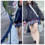JKのエロい生足とパンティ　MM　その1