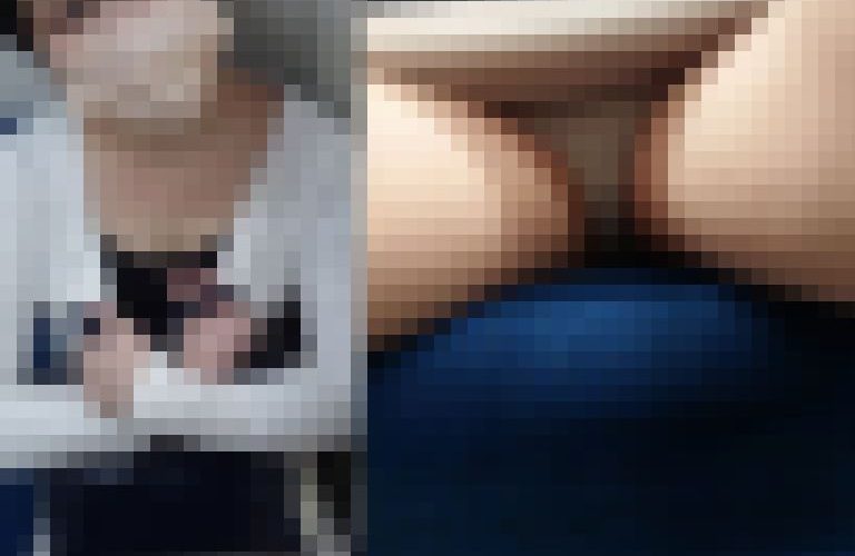 【続編】ショートカット美少女対面丸見え