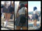 ミニスカート女子を追跡