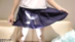 【ボブ子】未公開ぱんつ透けスカート
