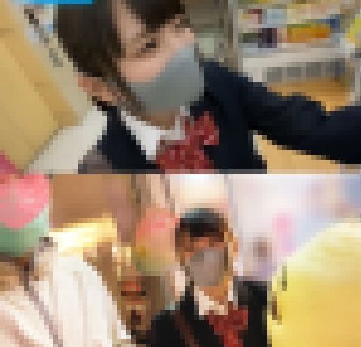 2本セット【色白の美乳&美ちくびJKセット×2人】 おじさんが好きすぎて生ちんこ挿入からの中出し＆現役水泳部汚っさんとのオフパコ