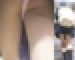 パンチラ盗撮 制服女子 ピンクパンツが尻に食い込み中