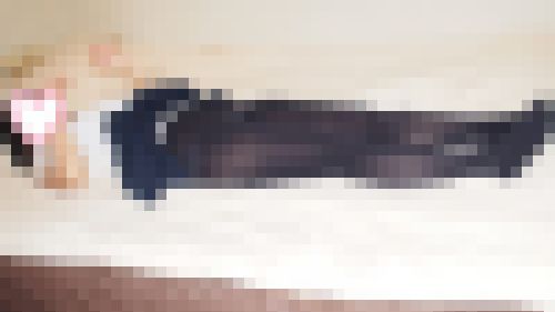 初体験は中１整形済みの専門学校生はる⑤（黒タイツ）１００枚