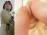 【4K】カメラに座っちゃった美白ちゃんのまるみえパンチラ盗撮 撮影バレ後編