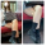 長編シリーズ556 ショーパンから大胆に脚を組む美人お姉さんの対面エロ過ぎるパンスト美脚