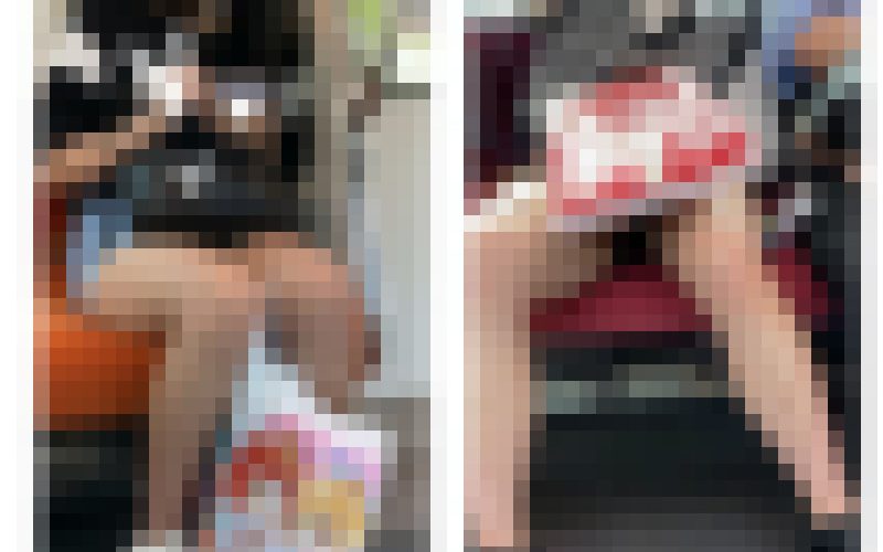 ２名の美人お姉さんの対面エロ過ぎる生脚美脚660