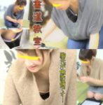 【書道に夢中で胸チラ】vol.03　お姉さんたちの胸元がゆるゆる無防備で丸見えです…!!【完全オリ】