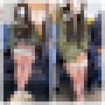 大胆に生脚を披露する美人お姉さんの対面エロ過ぎる生脚美脚674
