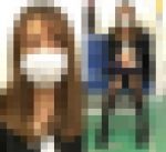 スレンダーな黒ストッキング美脚が美しい可愛いOLさん（前編）