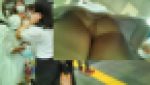 パンチラ臨場感?（ストッキング女子編）