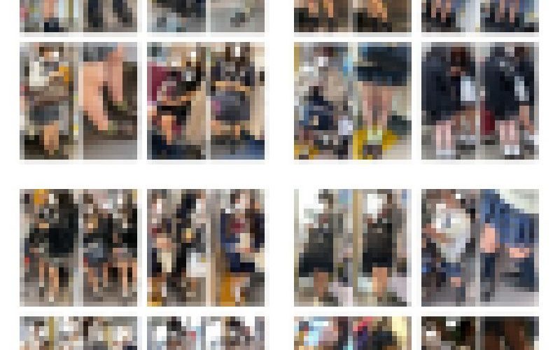 【再販特典付き】総尺５９分の長編　豪華16名のJK風制服私服美女のエロ過ぎる立ち生足美脚38