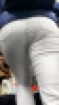 お姉さんの後ろ姿　２９２　迫力　パン透け　ムチムチ　巨尻　階段上り　OL　食い込み　パンツ