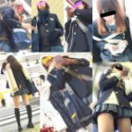 【制服JK】さかさんぽ 青チェックスカート 7人セット【30%OFF】