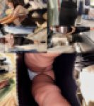 《声がけ》【電車痴漢】G●新宿店スタッフ　くいこみTバック　＃88