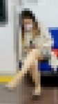 (電車対面）(顔出し)マスクをしていても…美人であることを隠し切れない…オラオラパンストあんよのOLお姉さんを観察してみました!