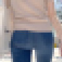 【通スピ＆スロー】キュートなお尻にドキドキ！真夏のデニムお尻様！