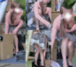 卒業したてのJDさん　これ見よがしに眼前パンティ　「めくってみる？」