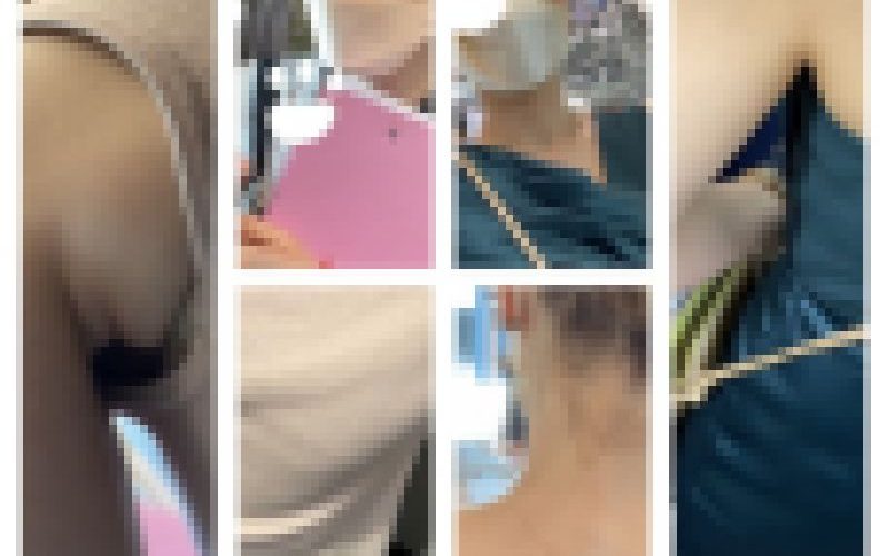 2名のS級美人お姉さんの超接近エロすぎる脇２３