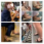 3名の美人お姉さんの超接近のエロすぎる足指690