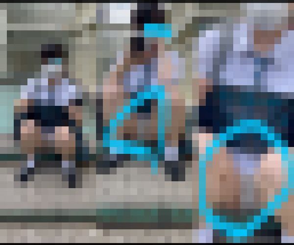 青チェの下着見てたら…