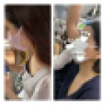 2名の美人お姉さんの超接近エロすぎる胸元・胸チラ705