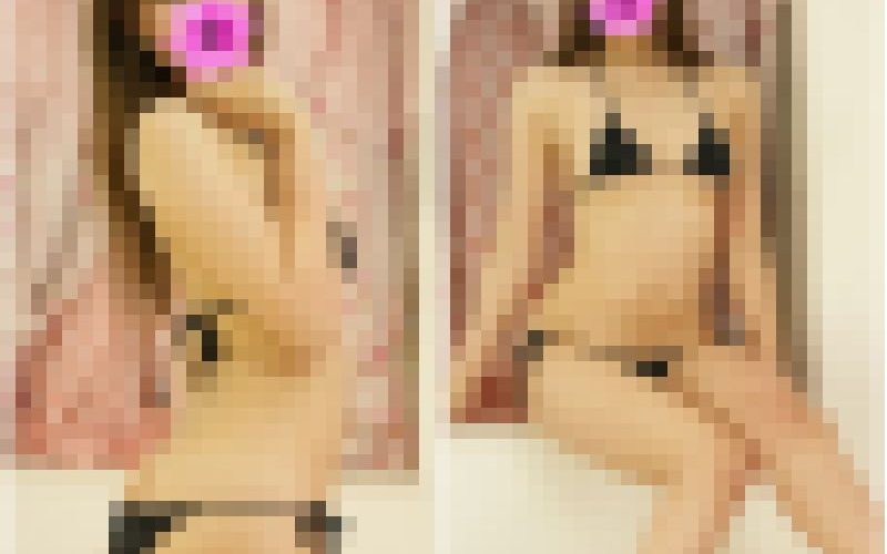 スレンダー美乳モデル　着エロ個人撮影会1