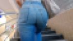 【4K高画質】ブリンブリンタイトデニム女子大生