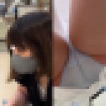 vol.6 透けスカート美人JD  逆さ撮り