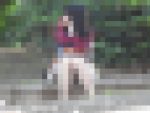 お座りお姉さん発見！！（ＦＨＤ）大変です！！パンツが見えてますよ３８
