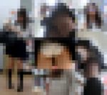 白P&透けブラチラ撮りで最後にめくられお尻丸出し女子学生店内盗撮パンチラ動画