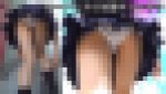 黒髪ショートカット制服パンチラ（1） スカートの中にカメラを突っ込み階段パンツ盗撮編