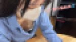 猛勉強で周りが見えない彼女の下着をガン見！